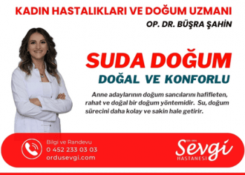 Suda Doğum Doğal ve Konforlu