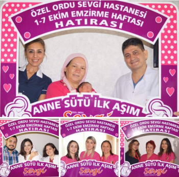 hastanemizde 1-7 ekim emzirme haftası kutlandı.