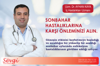sonbahar hastaliklarina karşi önleminizi alin