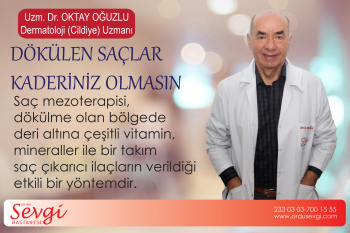 dökülen saçlar kaderiniz olmasin